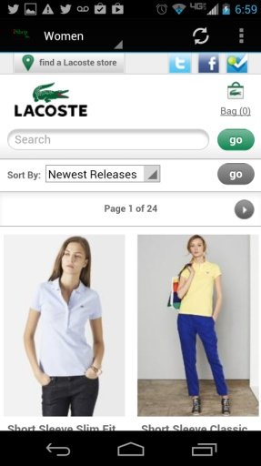 iShop Lacoste截图6