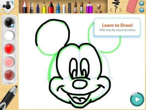 Learn To Draw Disney Cartoons截图1