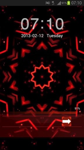 GO Locker Theme Red Black截图3