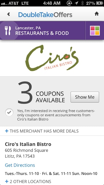 Coupon Clipper: Coupons+Deals截图7