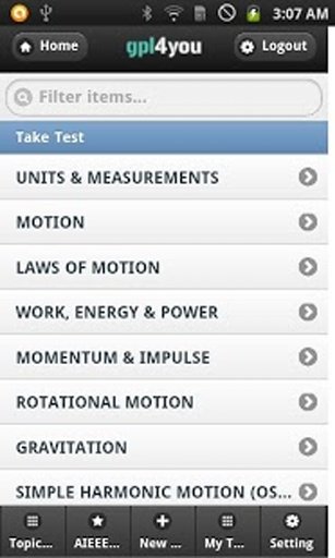 AIEEE Mock Test截图4