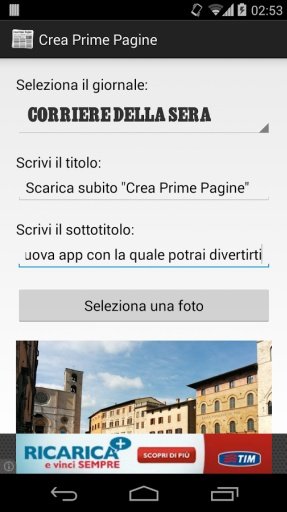 Crea Prima Pagina截图2