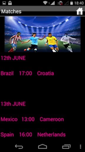 FIFA 2014 Live World Cup截图2