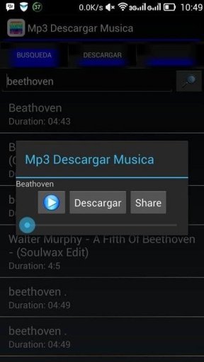 Mp3 Descargar Musica截图3