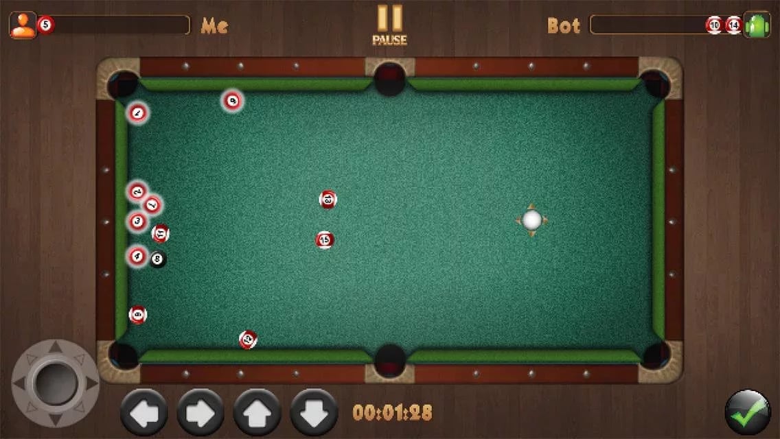 Free online snooker game...截图1