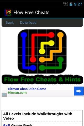 Flow Free Cheats Guide Answers截图3