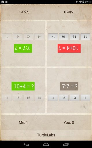 Math Duel: Challenge a friend!截图9