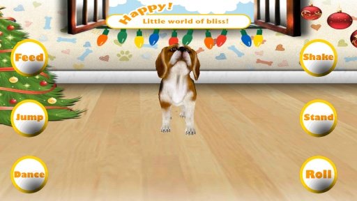 3D Virtual Christmas Pet Dog截图1