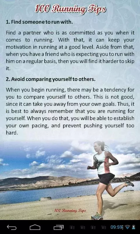 100 Running Tips截图2