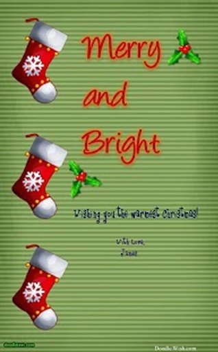 Christmas cards for DoodleGram截图2