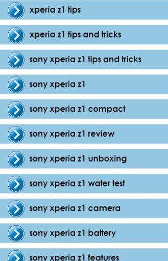 Sony Xperia Z1 Tips截图1