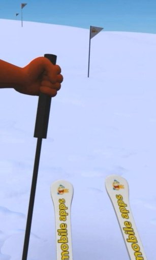 Snow SKI in 3D Live Wallpaper截图5