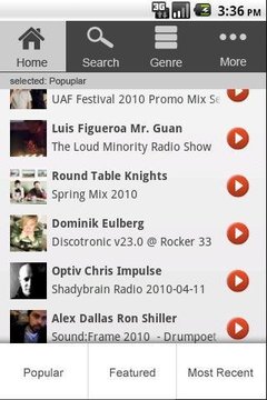 Play.fm DJ Mixes &amp; Podcasts截图