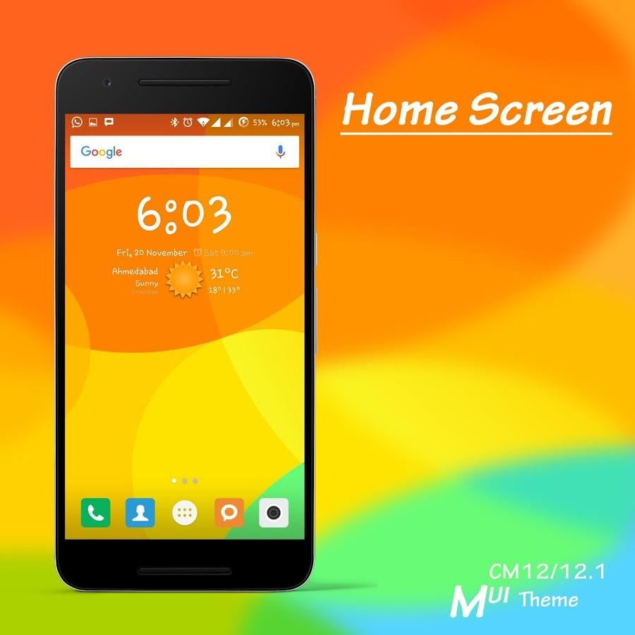 CM12/12.1 Theme Mui Style截图4