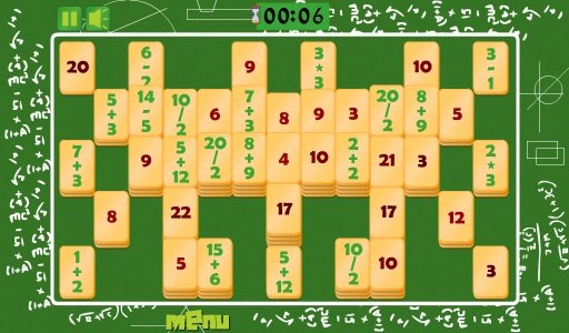 Math Mahjong Free截图3