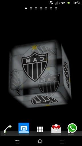 Ball 3D Atletico Mineiro LWP截图4