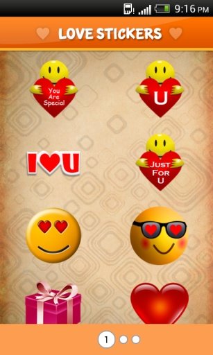 Love Sticker for Valentine Day截图6