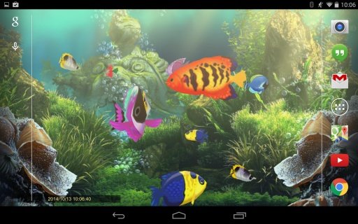 Exotic Aquarium 3D Live Wallpaper截图2