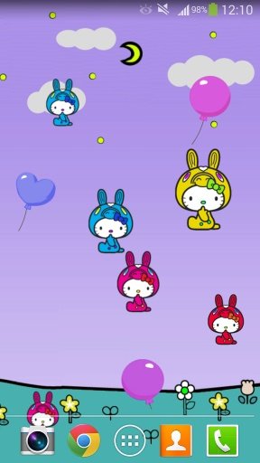 Hello Kitty Land LiveWallpaper截图4