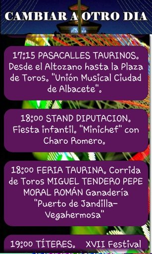 Feria Albacete 2014 Programa截图2