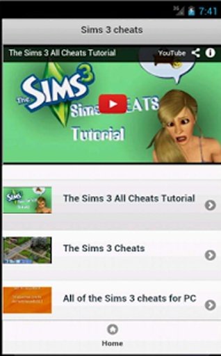 Sims 3 cheats截图4