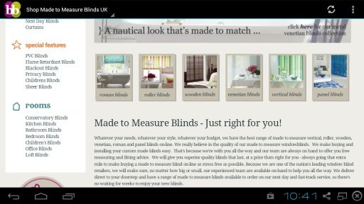 Shop Made to Measure Blinds UK截图1