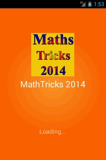 Math Tricks 2014截图4