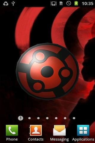 Sharingan 3D Live Wallpaper截图3