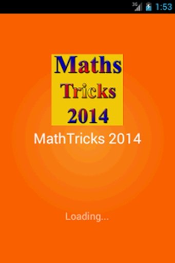 Math Tricks 2014截图2