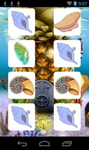 Conch Shell memory game 4 Kids截图2