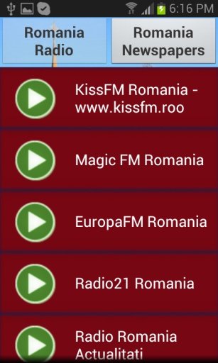 Romania Radio News截图3