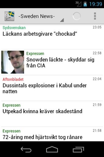 Sweden News截图4