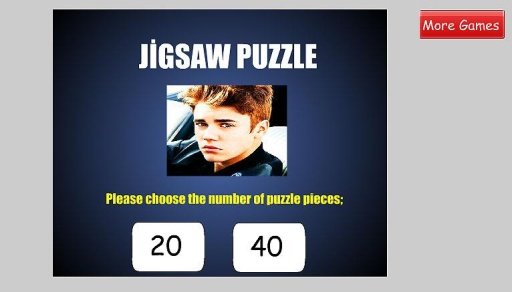 Justin Bieber Jigsaw Game截图5