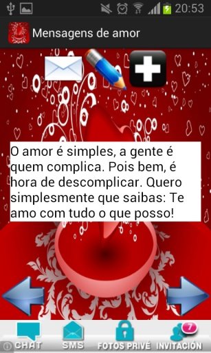 Mensagens de amor截图4