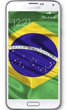 Brazil Flag Wallpaper截图