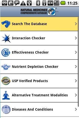 Natural Medicines Database截图1
