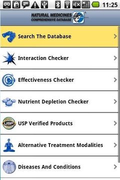 Natural Medicines Database截图