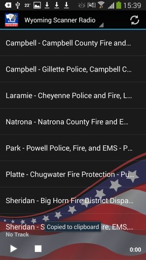 Wyoming Scanner Radio截图2