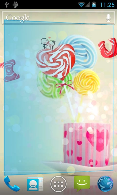 糖果爱情-动态壁纸截图2