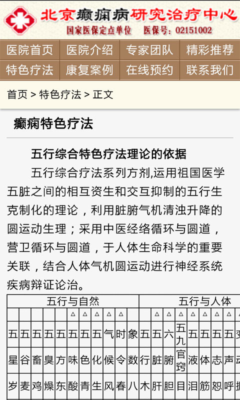 德胜门中医院癫痫科截图2