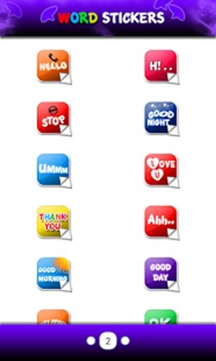 Word Stickers - whats App截图1