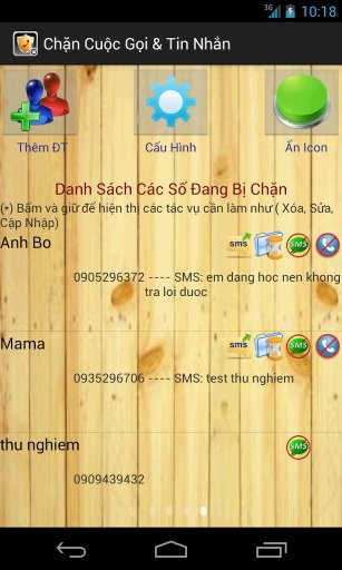 Chặn Cuộc Gọi & Tin Nhắn截图6