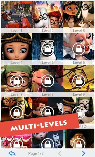 Mr. Peabody and Sherman Puzzle截图9