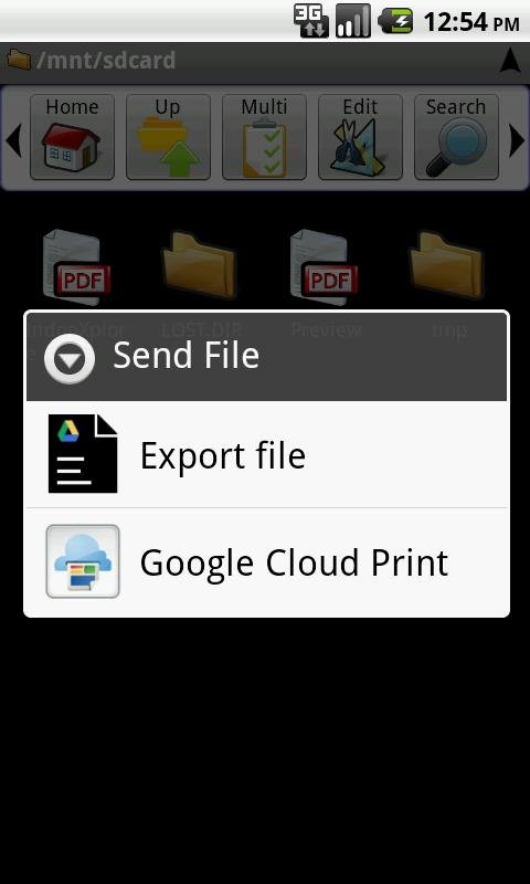 To Google Cloud Print截图1