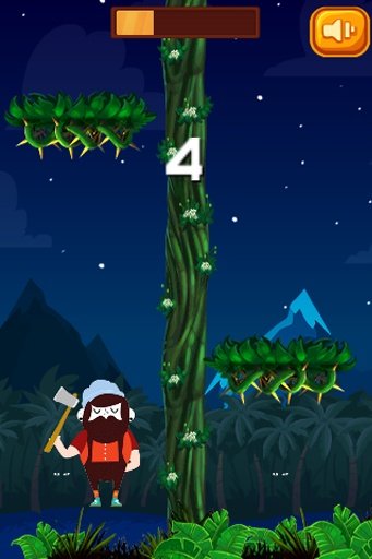 Timberman Midnight lumberjack截图6