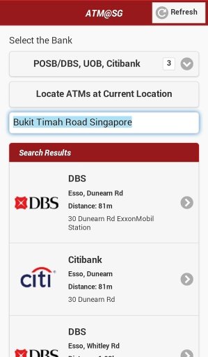 ATM@SG: ATM in Singapore截图3