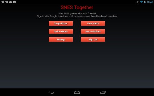 SNES Together (2-P Emulator)截图3