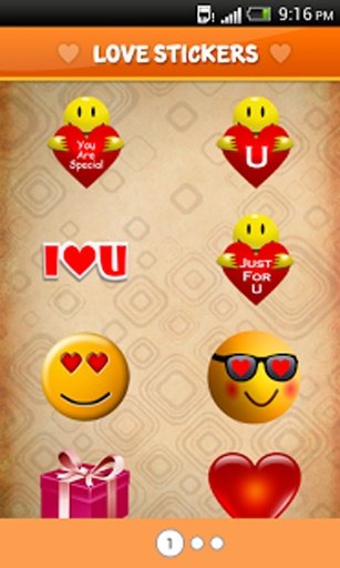 Love Sticker for Valentine Day截图10