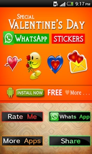 Love Sticker for Valentine Day截图2