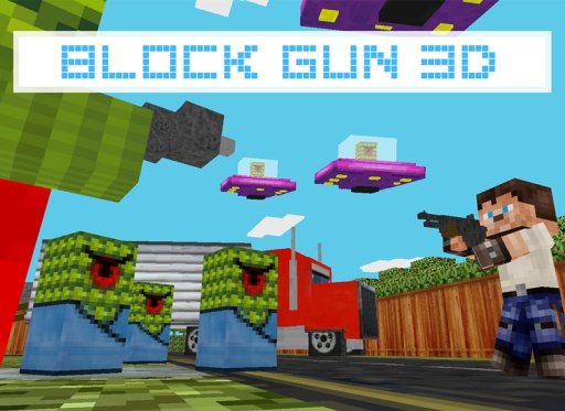 Block Gun 3D Minecraft ED截图5